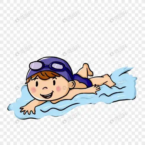 最简单儿童游泳简笔画 最简单儿童游泳简笔画儿童画