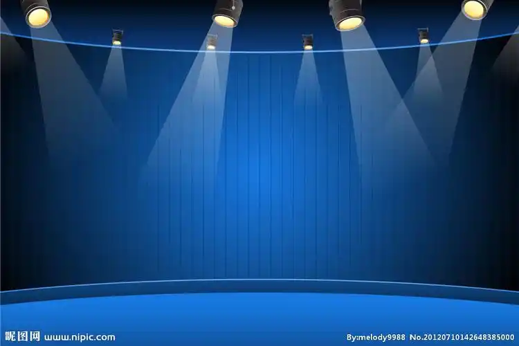 聚光灯舞台灯光效果矢量图__背景底纹_底纹边框_矢量图库_昵图网nipic