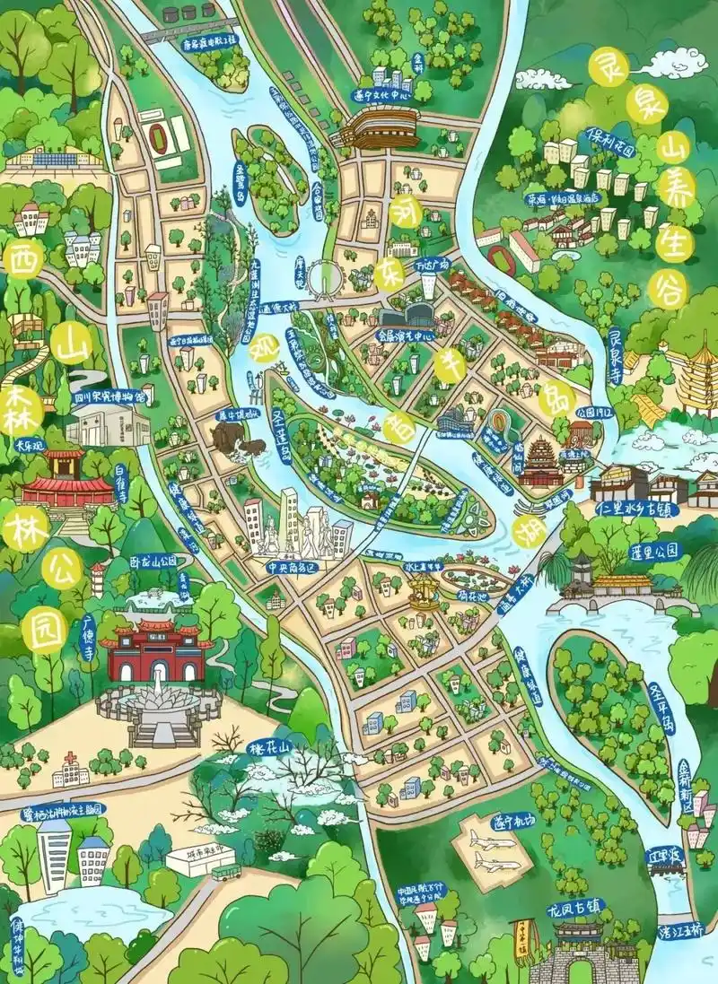 手绘地图,创意短视频……遂报集团宣传遂宁"一会一节"玩出新花样