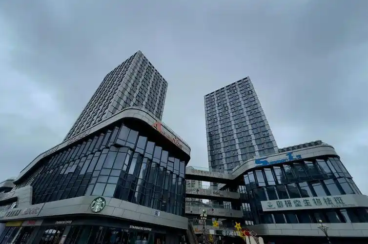 来昌建广场的星巴克打个卡不能忍受星巴克的纸吸管只能用饮料搅棒挑着