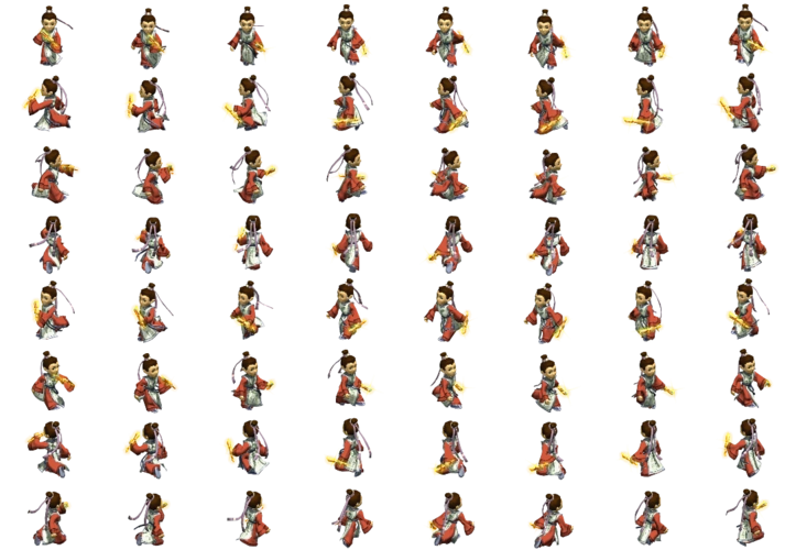 rpg行走图 高手来