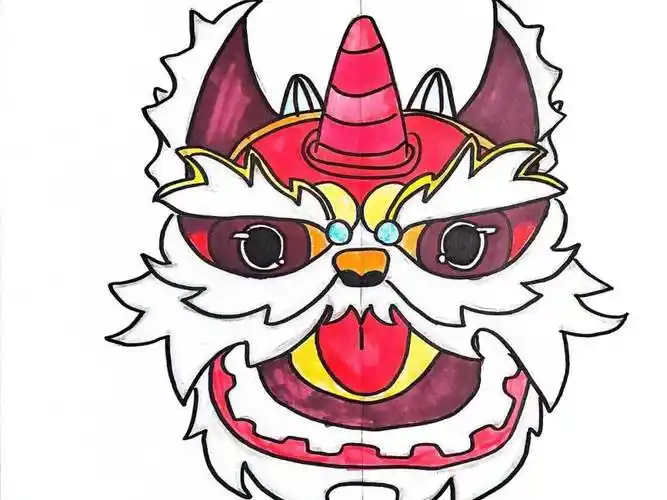 绚丽的色彩,多元的融合,一幅幅趣味横生,独具特色的轴对称图形就这样