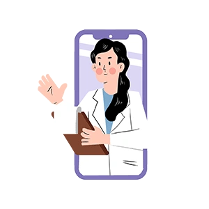 卡通可爱手绘医生免抠素材