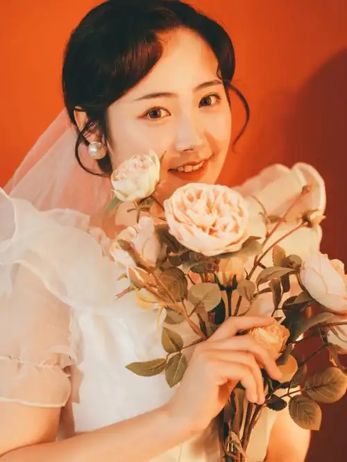 单人婚纱照