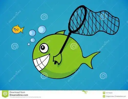 大和小的对比简笔画