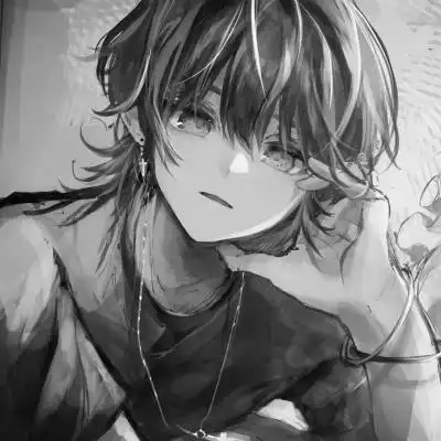 痞帅黑白动漫男头像图片114张_男生动漫头像_头像屋