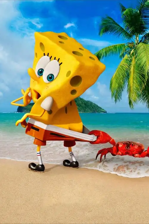 海绵宝宝电影:海绵(2015),高清剧照,手机锁屏图片 - 回车壁纸