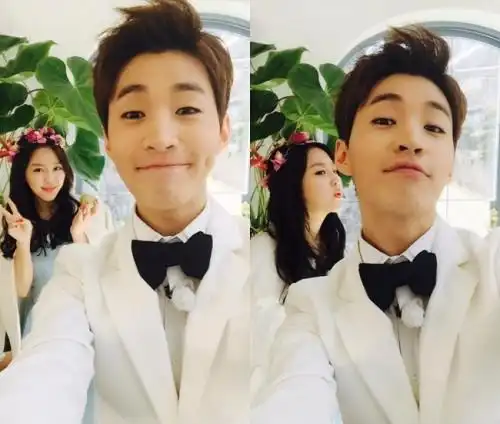 艺媛-henry"我们结婚了"婚纱拍摄肉麻秀恩爱