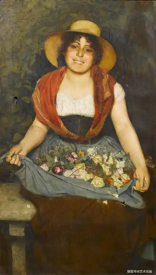 临走前,"艺术名画"