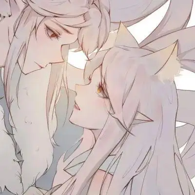 白毛动漫情头_情侣头像_我要个性网