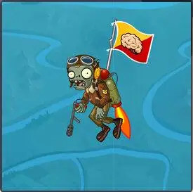 植物大战僵尸2旗帜僵尸