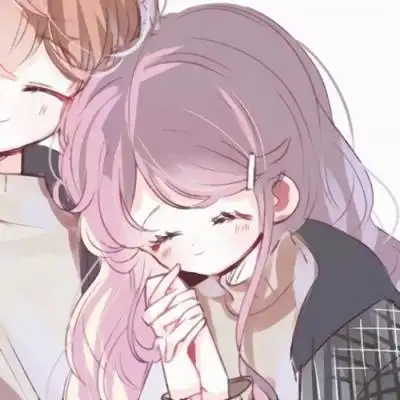 微信头像情侣动漫可爱 下一秒拥抱你