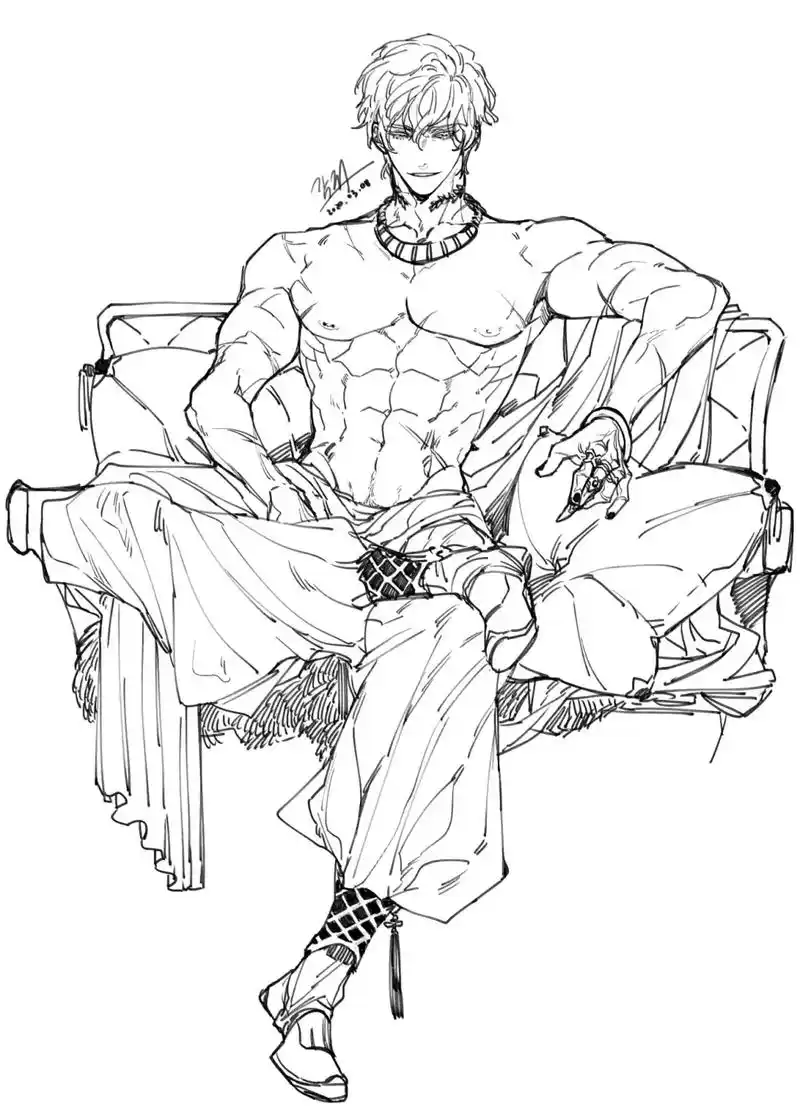 动画插漫人物设定参考素材.画师:地狱太太 素材分享学习 #插 - 抖音