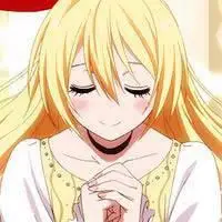 闭眼祈祷的动漫头像点击鼠标右键下载