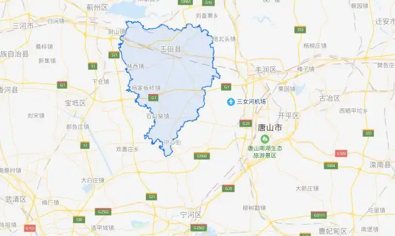 河北县情概览唐山市玉田县