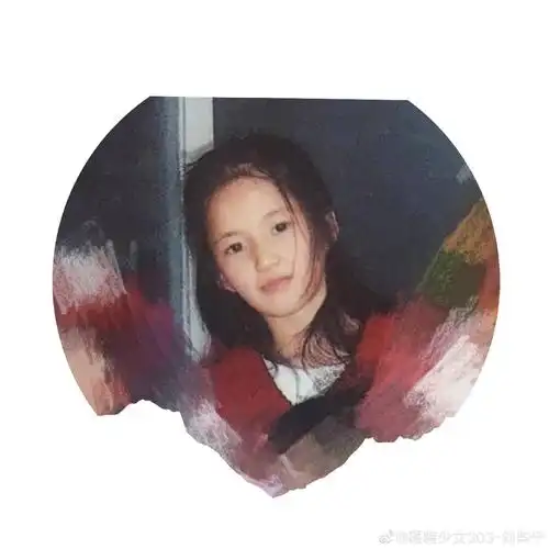 一直以为刘些宁可能整过容直到发现小时候的照片