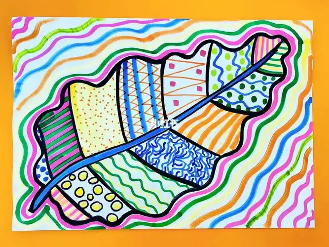 创意画线条练习