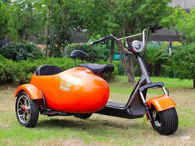 2款边三轮电动车来了,外观酷炫续航远,骑在路上很拉风|摩托车|车架|踏