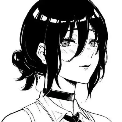 日系黑白漫画女头