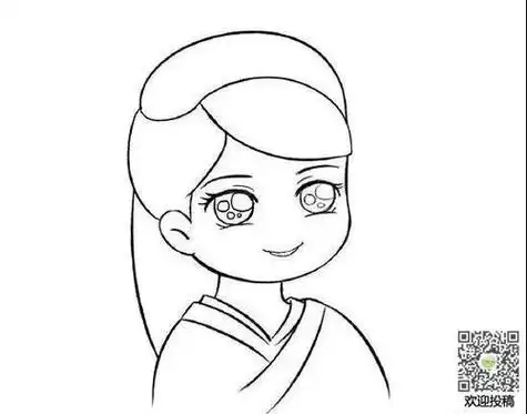 杨颖的q版简笔画