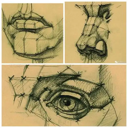 冲刺三院素描头像临摹备课