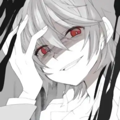 qq动漫头像男红眼 高清黑白的红眼睛动漫男头像图片_男生头像_美头网