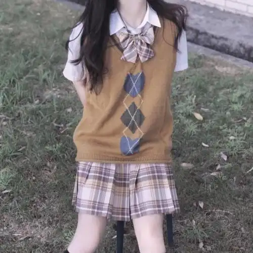 今日份jk制服女生头像