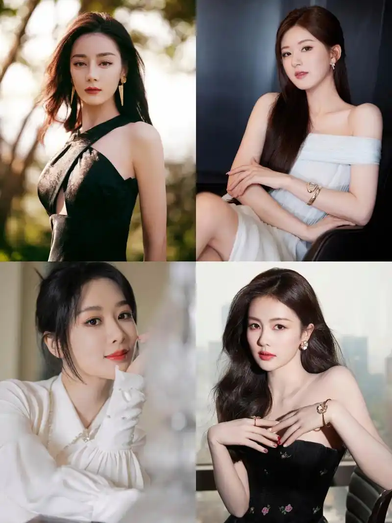 新晋四大女顶流:迪丽热巴,杨紫,赵露思,白鹿.