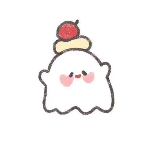 卡通头像幽灵可爱cr奶盖小杜