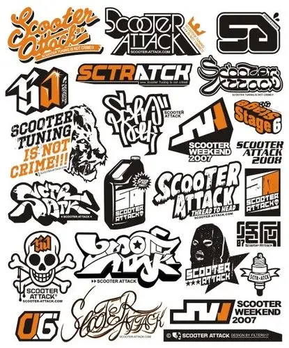 英文字体logo设计欣赏