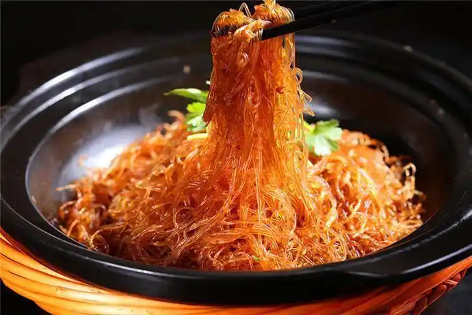 蟹黄粉丝煲图片