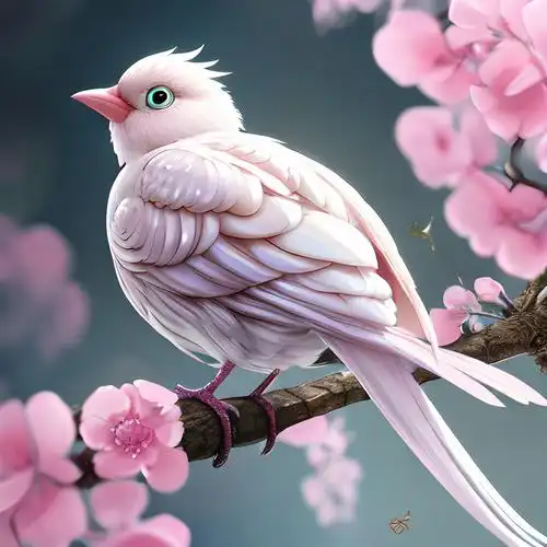 珍珠鸟图片大全大图可爱头像