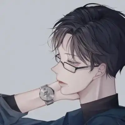 高清高冷帅气的绅士头像男动漫图片