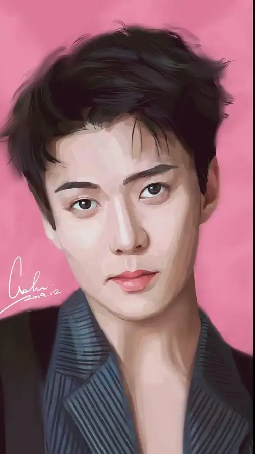 化妆前化妆后#别划走,先让我化个妆.【手绘/吴世勋】