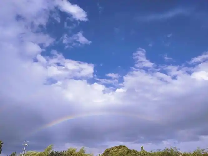 可以发一张你拍过最美的天空照片吗?