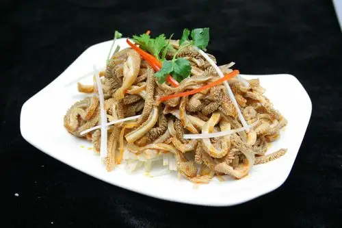 每日推荐六道家常小炒:六道润滑可口的美食,葱丝拌羊肚