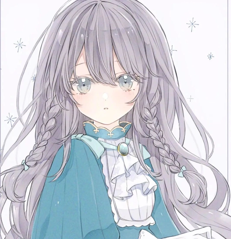 唯美动漫女生头像|人生可以受一点风浪