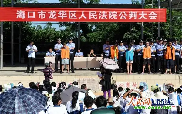 龙华区法院召开"禁毒公判大会" 12人被判刑