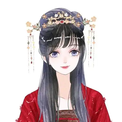 古风少女手绘头像画师:-野梨籽yeliz