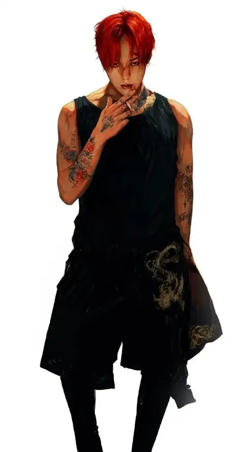 g-dragon 权志龙 gd#手绘系列图 cr:画画… - 堆糖,美图壁纸兴趣汕