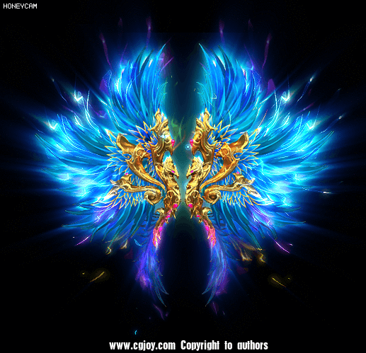 纯ae制作的翅膀特效