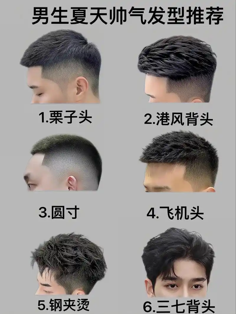 男士帅气凉快夏天发型来咯!