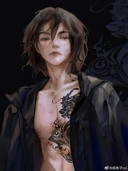 肖宇梁手办腹肌