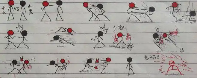 【新人漫画】短篇_看图_火柴人吧_百度贴吧