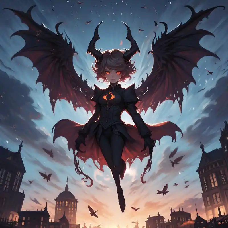 91小恶魔头像大放送94 亲们,这次给大家带来一组超酷的小恶魔头像