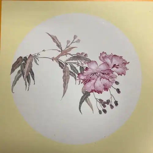 没骨画(蝴蝶)