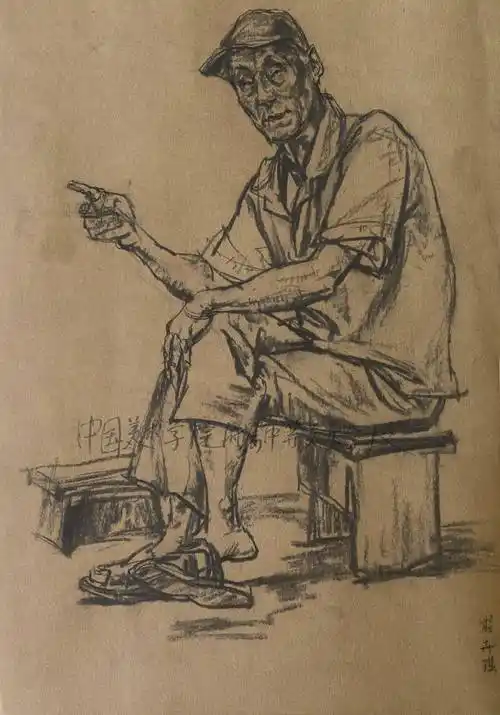 中国美术学院附中,2022届毕业生优秀速写作品(单人物)_侵权_网络_版权