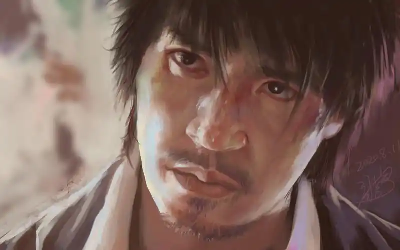 周星驰头像绘画视频