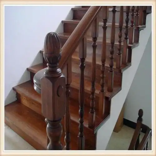 木质楼梯立柱扶手,实木梯子,木楼梯批发