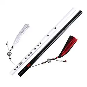 笛子玉笛 古风白玉竹笛 笛子 精制 专业玉笛子 白玉 透明1